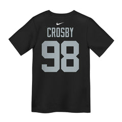 Nike Maxx Crosby Las Vegas Raiders Preschool Player Name & Number T-Shirt Black