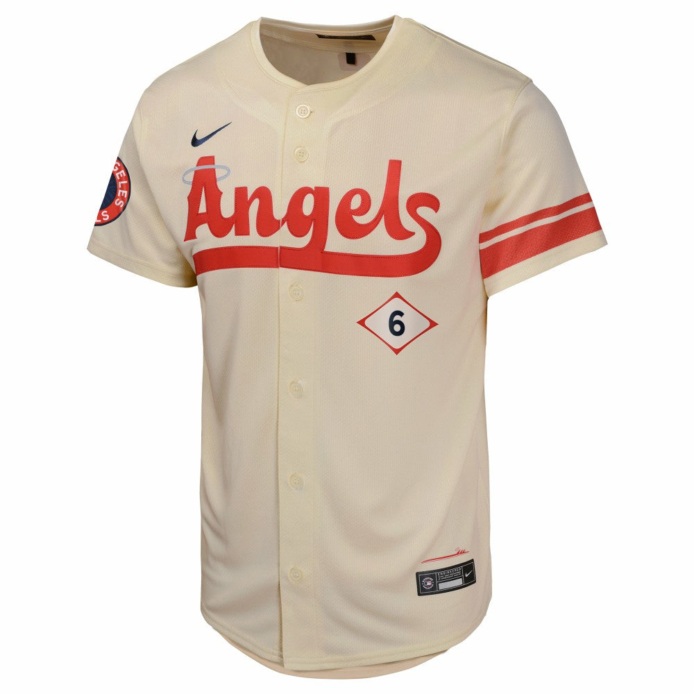 Anthony Rendon Los Angeles Angels Nike Youth City Connect Limited Player Jersey - Cream - Nike on Sale