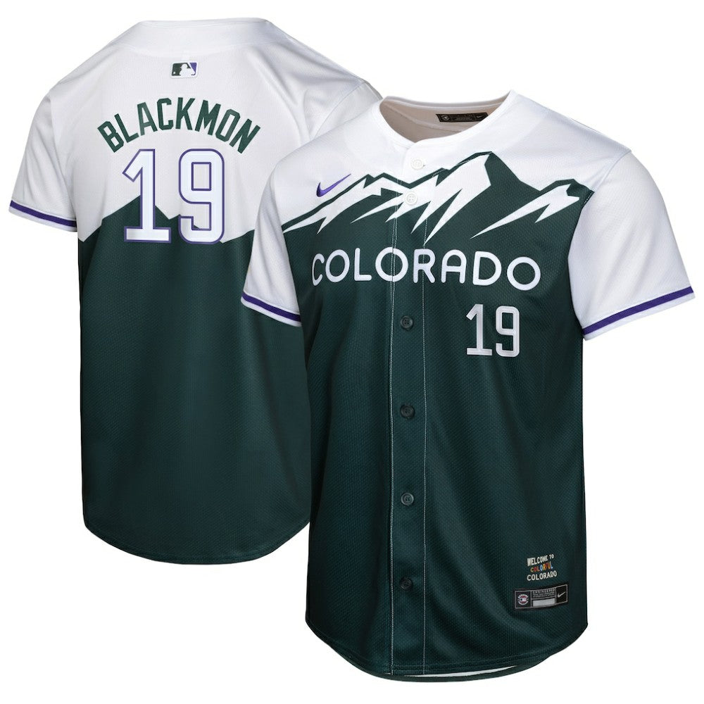 Charlie Blackmon Colorado Rockies Nike Youth City Connect Limited Player Jersey - Green - Nike Lifestyle