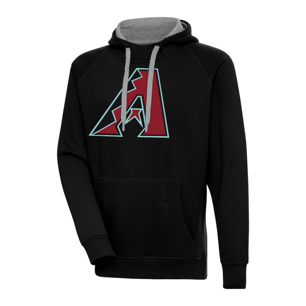 Arizona Diamondbacks Antigua Victory Pullover Hoodie - Black - MLB on Sale