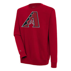 Arizona Diamondbacks Antigua Victory Pullover Sweatshirt - Red - MLB Lifestyle