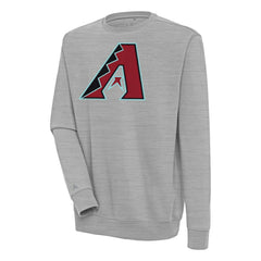 Arizona Diamondbacks Antigua Victory Pullover Sweatshirt - Heather Gray - MLB Sale