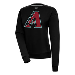 Arizona Diamondbacks Antigua Women's Victory Pullover Sweatshirt - Black - MLB Online