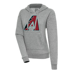 Arizona Diamondbacks Antigua Women's Victory Pullover Hoodie - Heather Gray - MLB Online