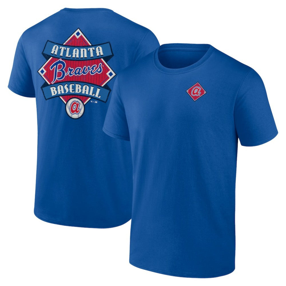 Atlanta Braves Cooperstown Collection Field Play T-Shirt - Royal - MLB Online