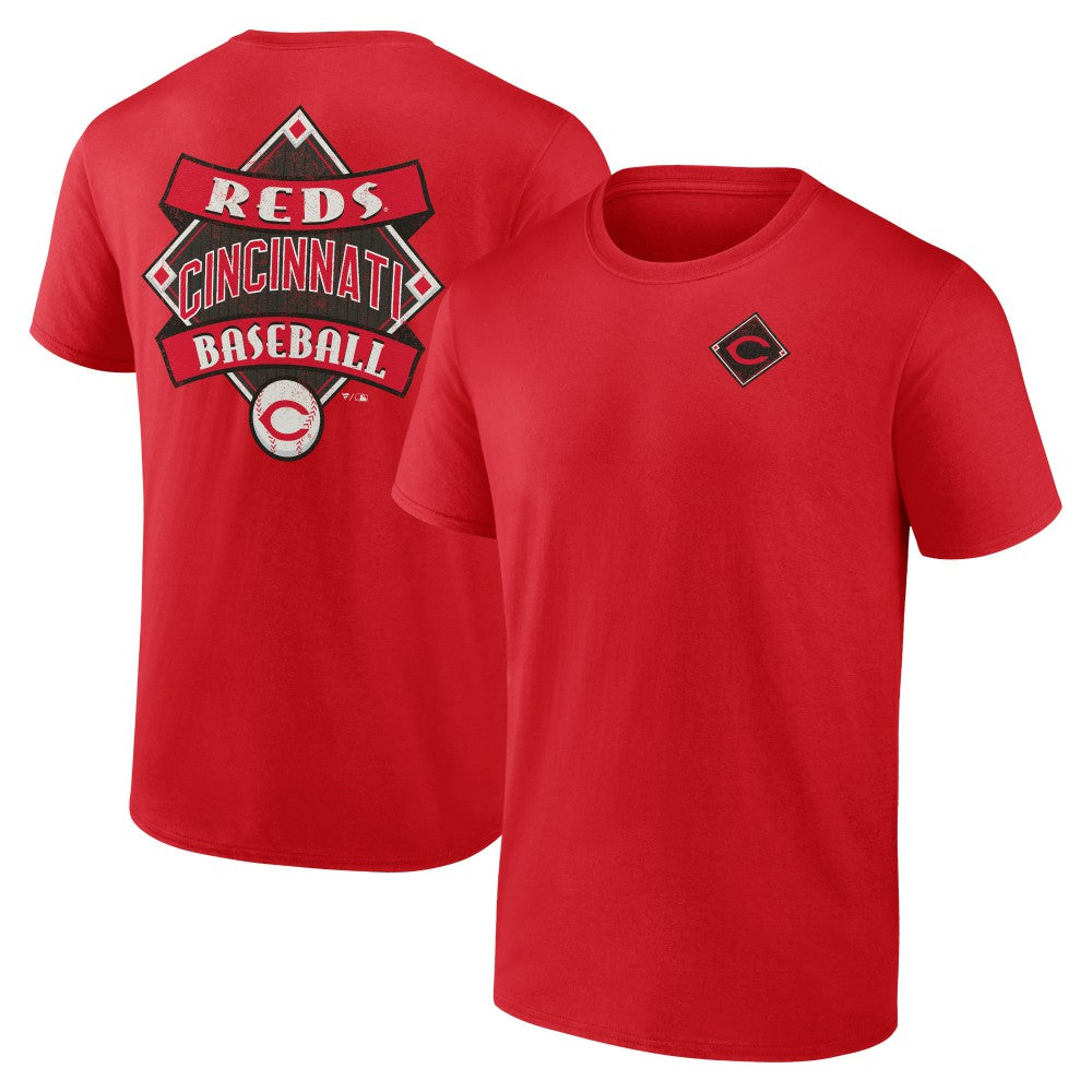 Cincinnati Reds Cooperstown Collection Field Play T-Shirt - Red - MLB Sale