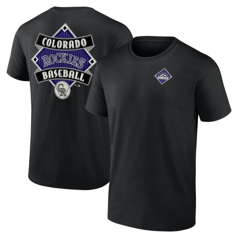 Colorado Rockies Cooperstown Collection Field Play T-Shirt - Black - MLB Sale