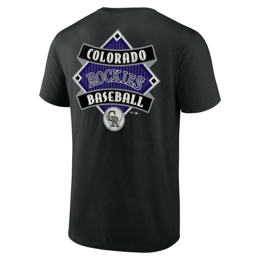 Colorado Rockies Cooperstown Collection Field Play T-Shirt - Black - MLB Sale