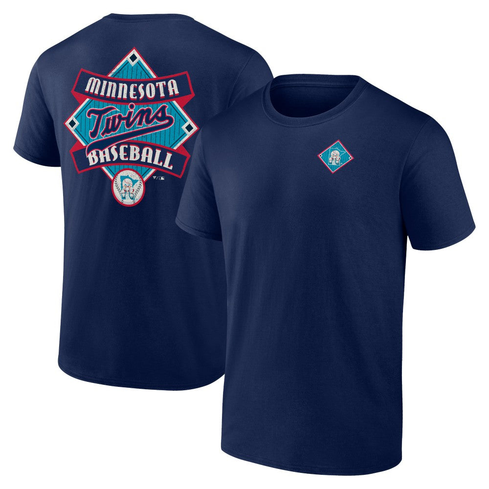Minnesota Twins Cooperstown Collection Field Play T-Shirt - Navy - MLB Sale