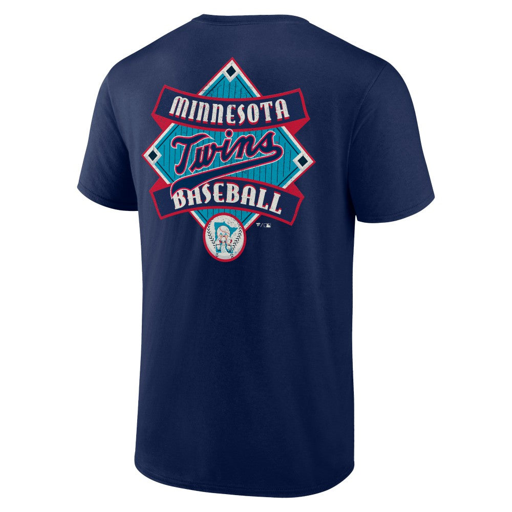 Minnesota Twins Cooperstown Collection Field Play T-Shirt - Navy - MLB Sale