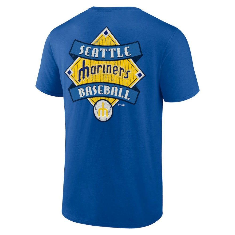 Seattle Mariners Cooperstown Collection Field Play T-Shirt - Royal - MLB Sale