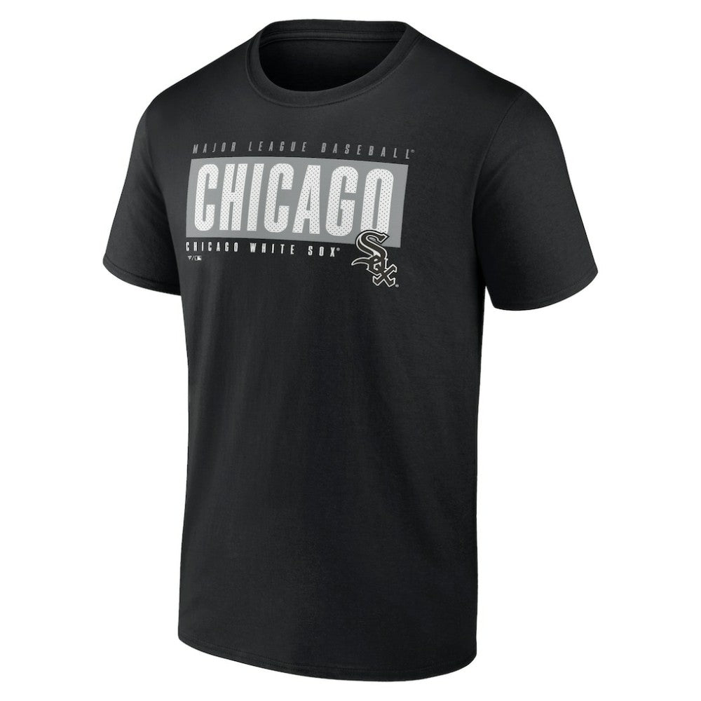 Chicago White Sox Blocked Out T-Shirt - Black - MLB Online