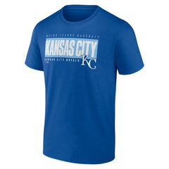 Kansas City Royals Blocked Out T-Shirt - Royal - MLB Sale