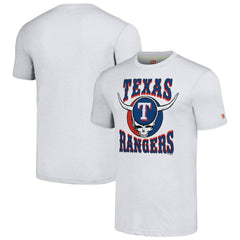 Texas Rangers Homage Grateful Dead Tri-Blend T-Shirt - Ash - MLB Online
