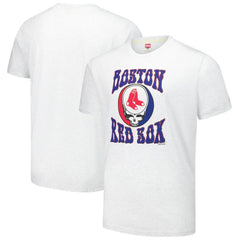 Boston Red Sox Homage Grateful Dead Tri-Blend T-Shirt - Ash - MLB Sale