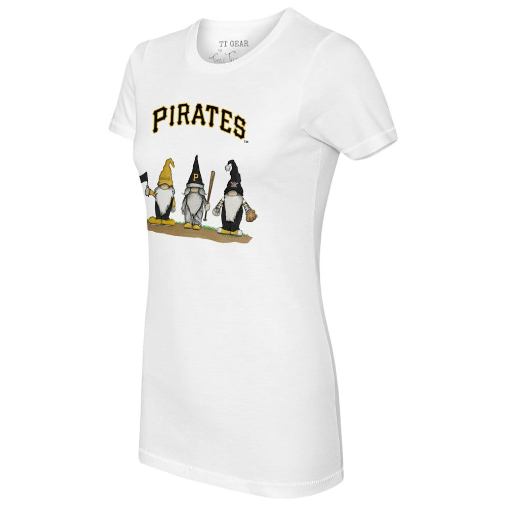 Pittsburgh Pirates Tiny Turnip Women's Gnomes T-Shirt - White - MLB Online