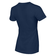 Houston Astros Tiny Turnip Women's American Traditional Rose T-Shirt - Navy - MLB Online