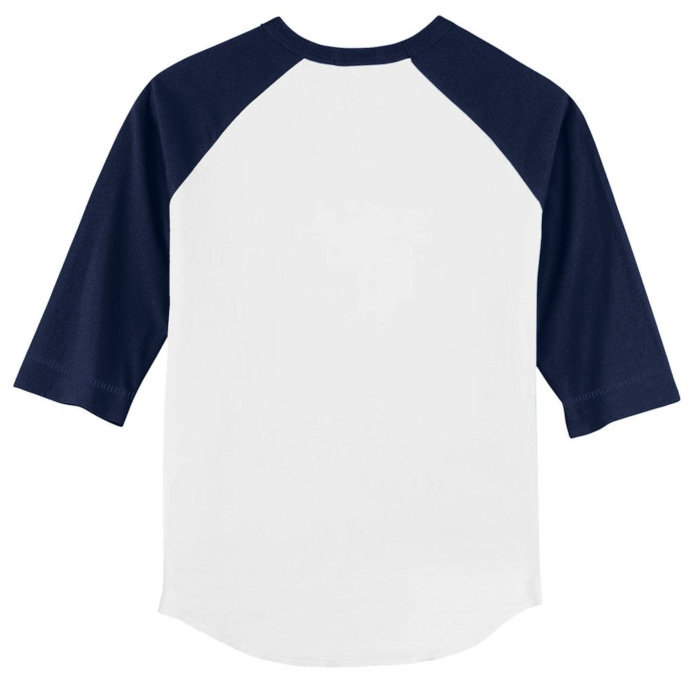 Houston Astros Tiny Turnip Youth Butterfly Glove 3/4-Sleeve Raglan T-Shirt - White/Navy - MLB on Sale