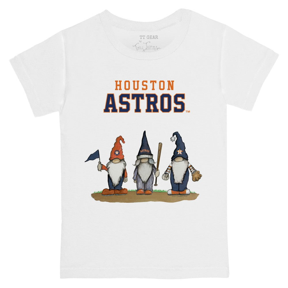 Houston Astros Tiny Turnip Youth Gnomes T-Shirt - White - MLB Discount