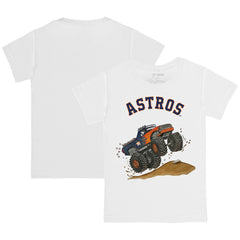 Houston Astros Tiny Turnip Youth Monster Truck T-Shirt - White - MLB Online