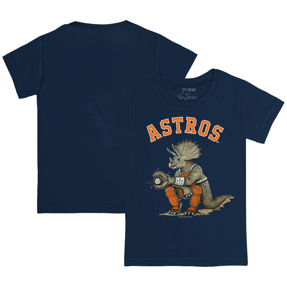 Houston Astros Tiny Turnip Youth Triceratops T-Shirt - Navy - MLB Online