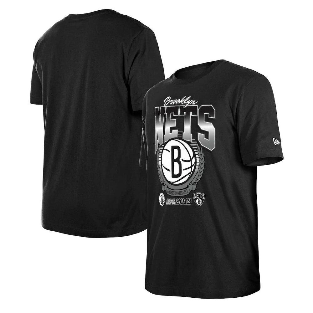 Brooklyn Nets Unisex Summer Classics T-Shirt Black | New Era outlet