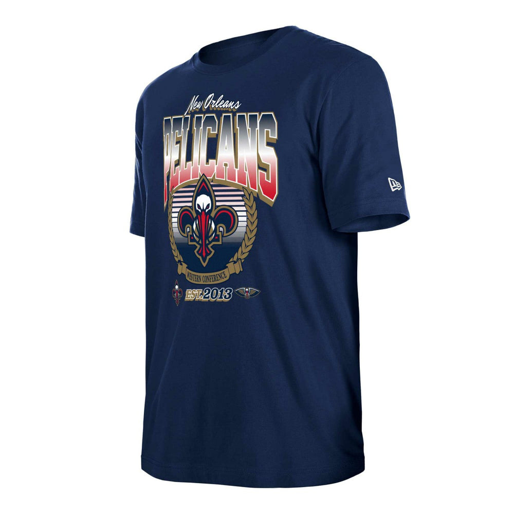 New Orleans Pelicans Unisex Summer Classics T-Shirt Navy | New Era US