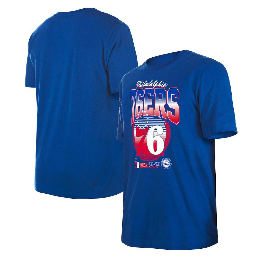 Philadelphia 76ers Unisex Summer Classics T-Shirt Royal | New Era