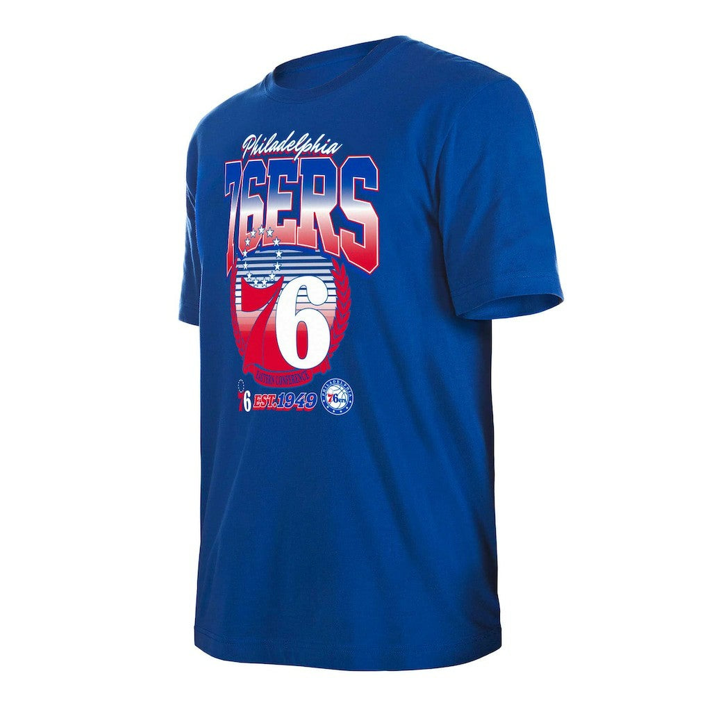 Philadelphia 76ers Unisex Summer Classics T-Shirt Royal | New Era