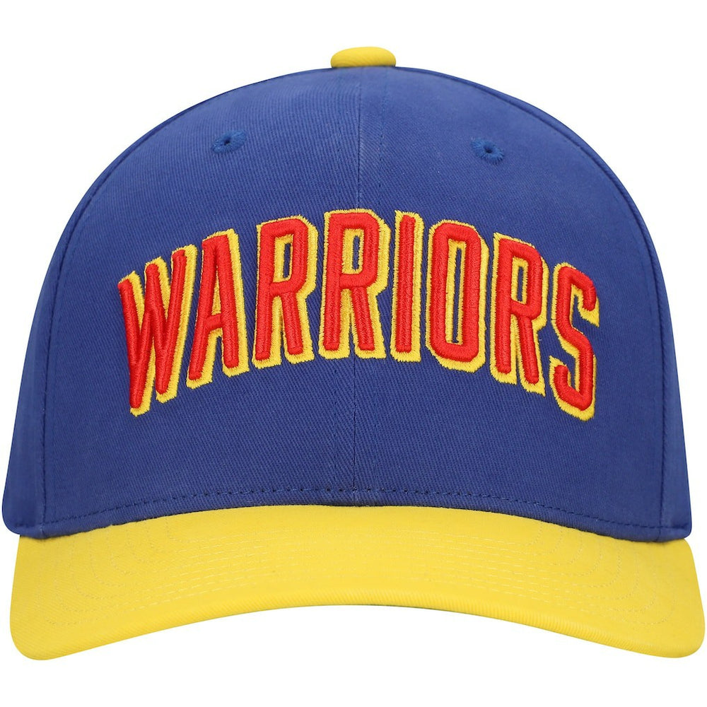 Golden State Warriors Team Up Classic Edition Adjustable Hat Royal/Gold | Mitchell & Ness US
