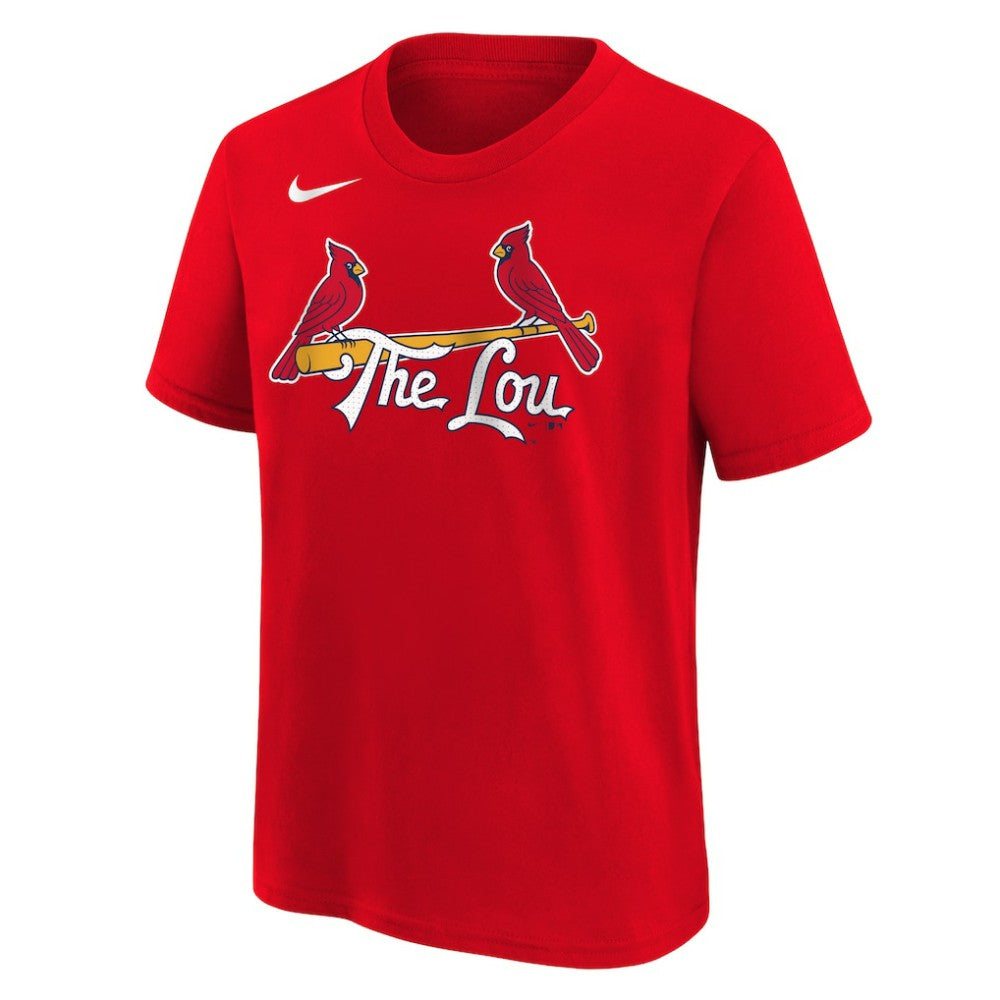 Nolan Arenado St. Louis Cardinals Nike Youth 2024 City Connect Name & Number T-Shirt - Red - Nike Lifestyle