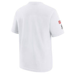 Nike New York Jets Youth 2024 Salute To Service T-Shirt White