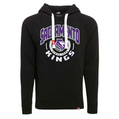 Sacramento Kings Sportiqe Unisex Olsen Super Soft Tri-Blend Raglan Pullover Hoodie Black