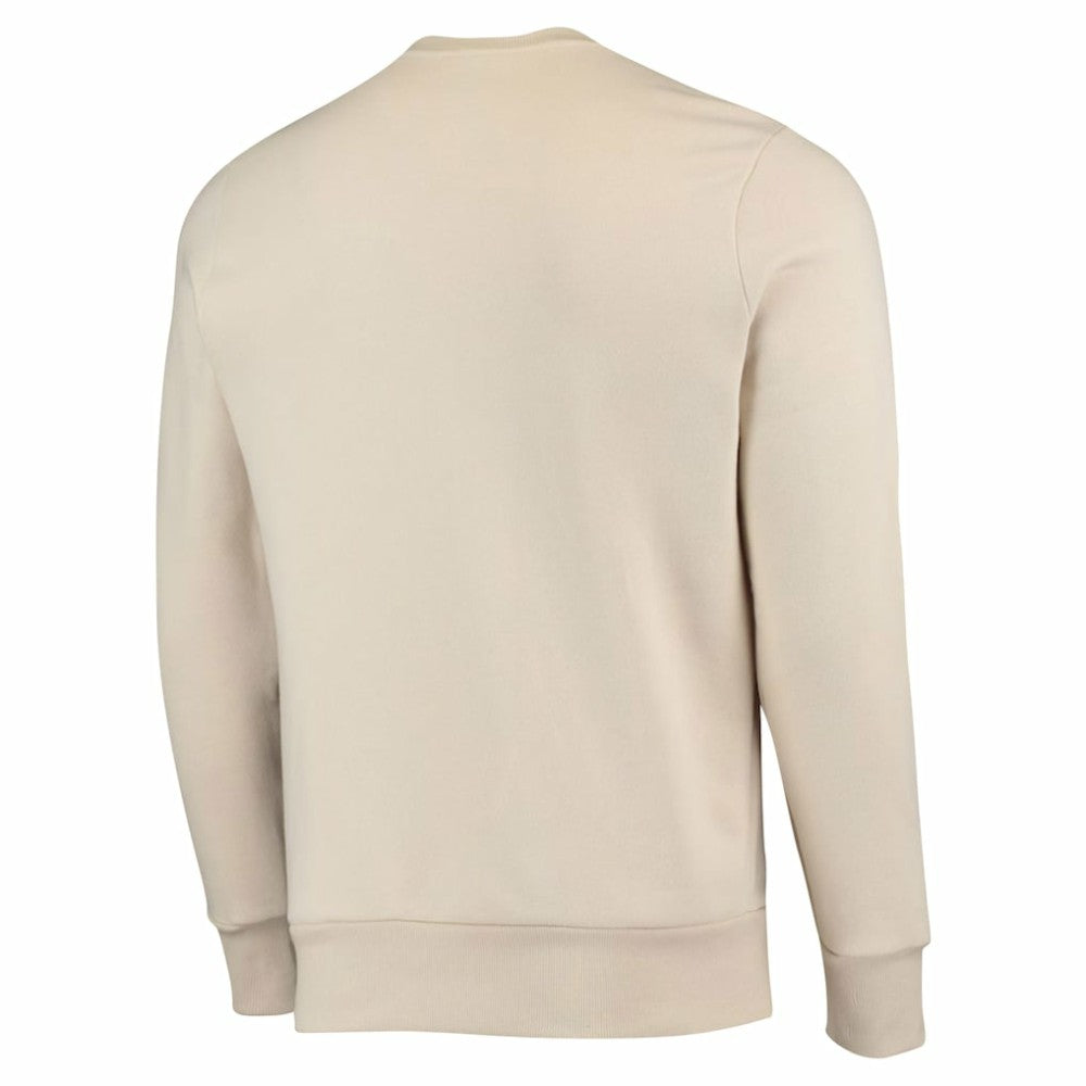 Houston Astros Majestic Threads Fleece Pullover Sweatshirt - Oatmeal - MLB Lifestyle