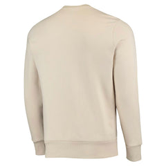 New York Mets Majestic Threads Fleece Pullover Sweatshirt - Oatmeal - MLB Sale