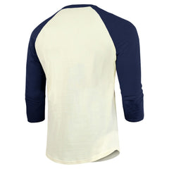 Boston Red Sox Majestic Threads Raglan 3/4-Sleeve T-Shirt - Cream/Navy - MLB on Sale