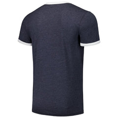 Tampa Bay Rays Majestic Threads Ringer Tri-Blend T-Shirt - Navy - MLB Sale