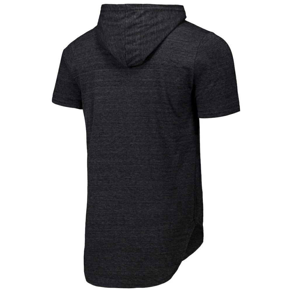 Baltimore Orioles Majestic Threads Tri-Blend Hoodie T-Shirt - Black - MLB Discount