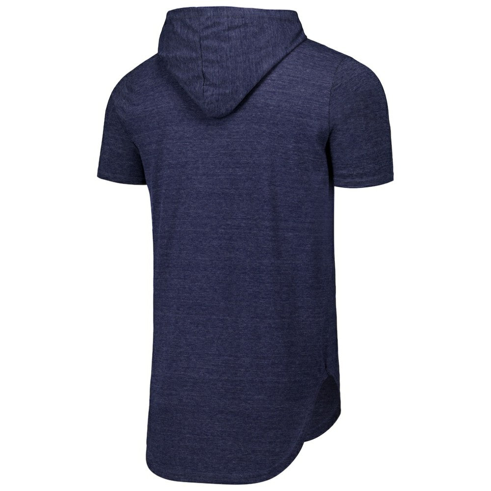 Boston Red Sox Majestic Threads Tri-Blend Hoodie T-Shirt - Navy - MLB on Sale