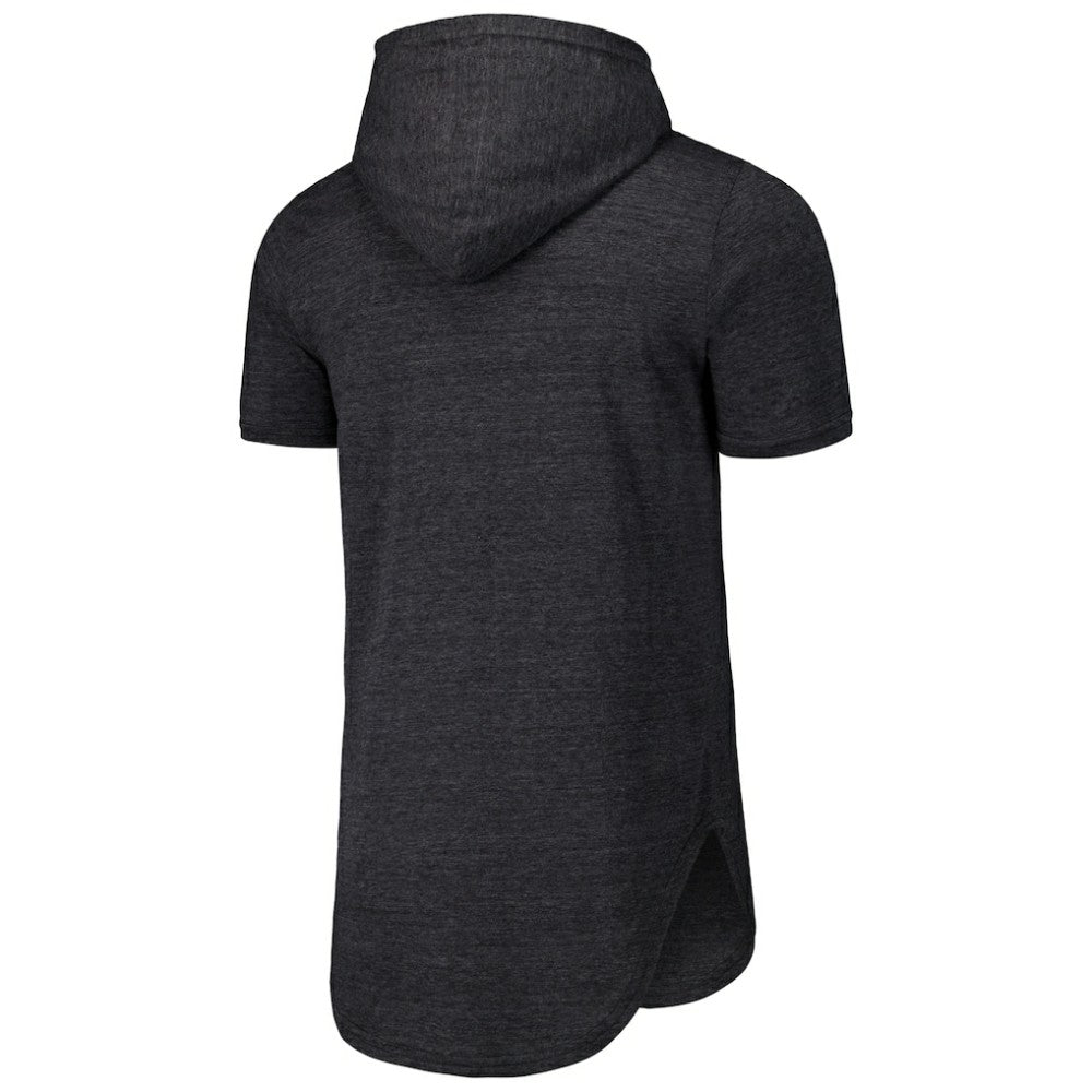 San Francisco Giants Majestic Threads Tri-Blend Hoodie T-Shirt - Black - MLB Lifestyle