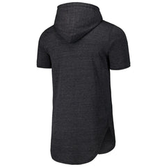 San Francisco Giants Majestic Threads Tri-Blend Hoodie T-Shirt - Black - MLB Lifestyle