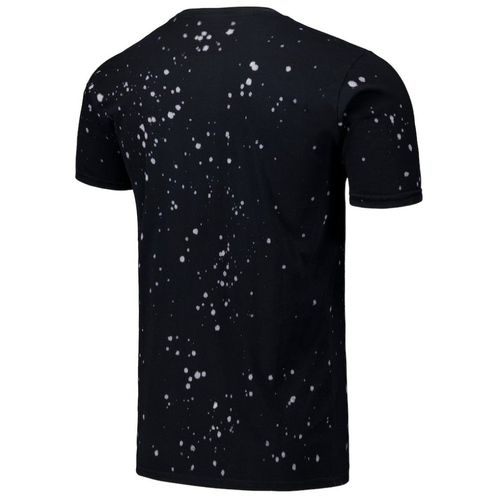 Philadelphia Phillies Majestic Threads Splatter T-Shirt - Black/White - MLB Discount