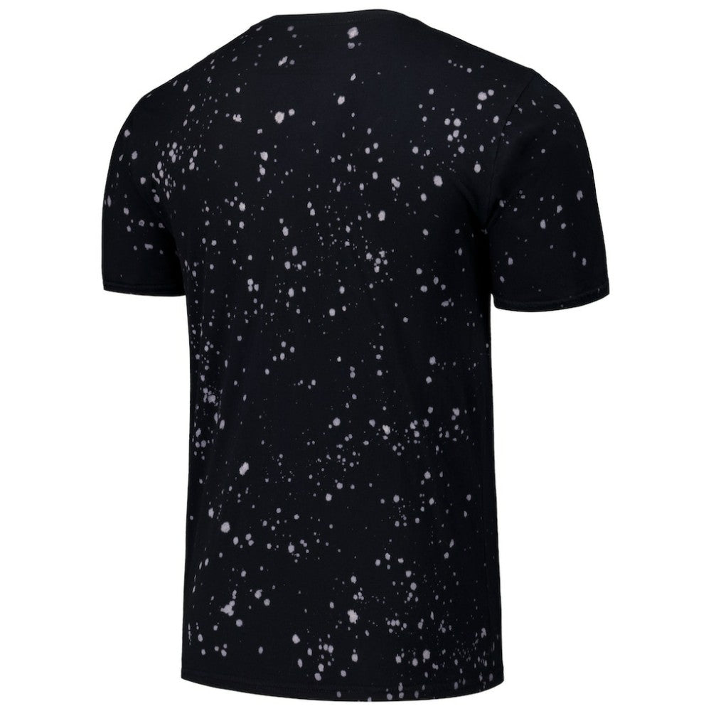 Los Angeles Dodgers Majestic Threads Splatter T-Shirt - Black/White - MLB Sale