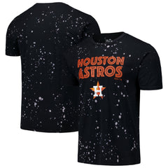 Houston Astros Majestic Threads Splatter T-Shirt - Black/White - MLB Online