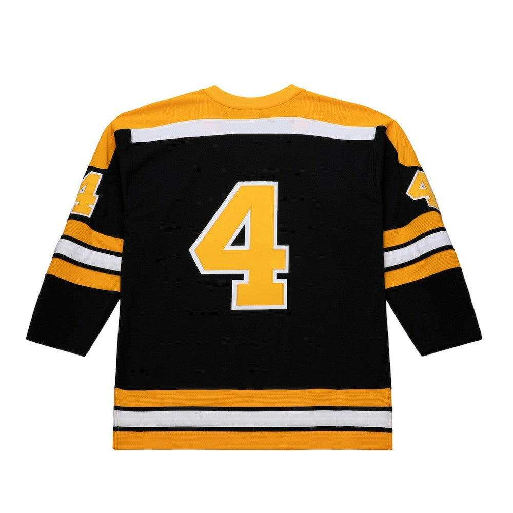 Bobby Orr Boston Bruins Mitchell & Ness Big & Tall 1971/72 Blue Line 2.0 Jersey - Black - NHL 201351071