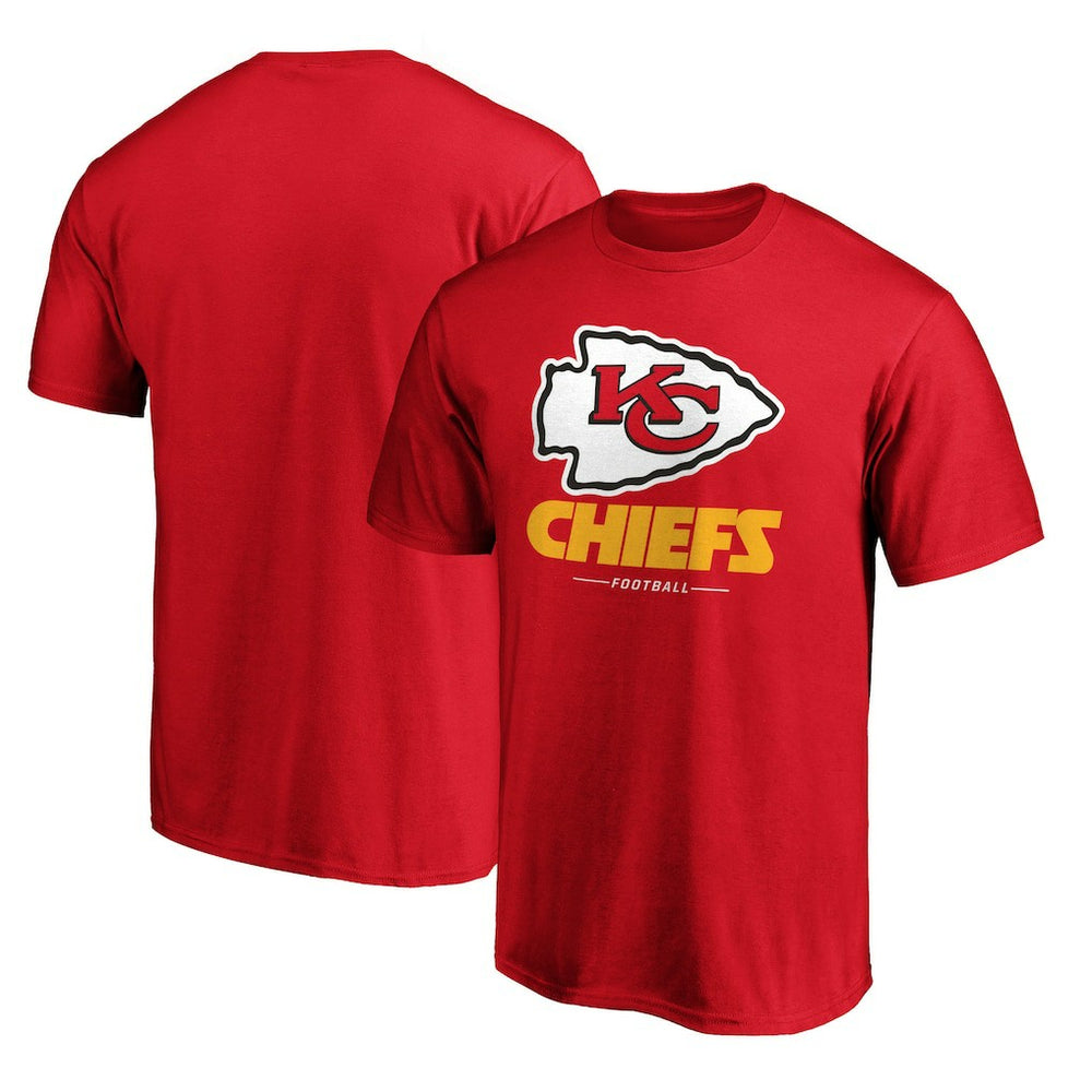 Kansas City Chiefs Team Lockup T-Shirt Red