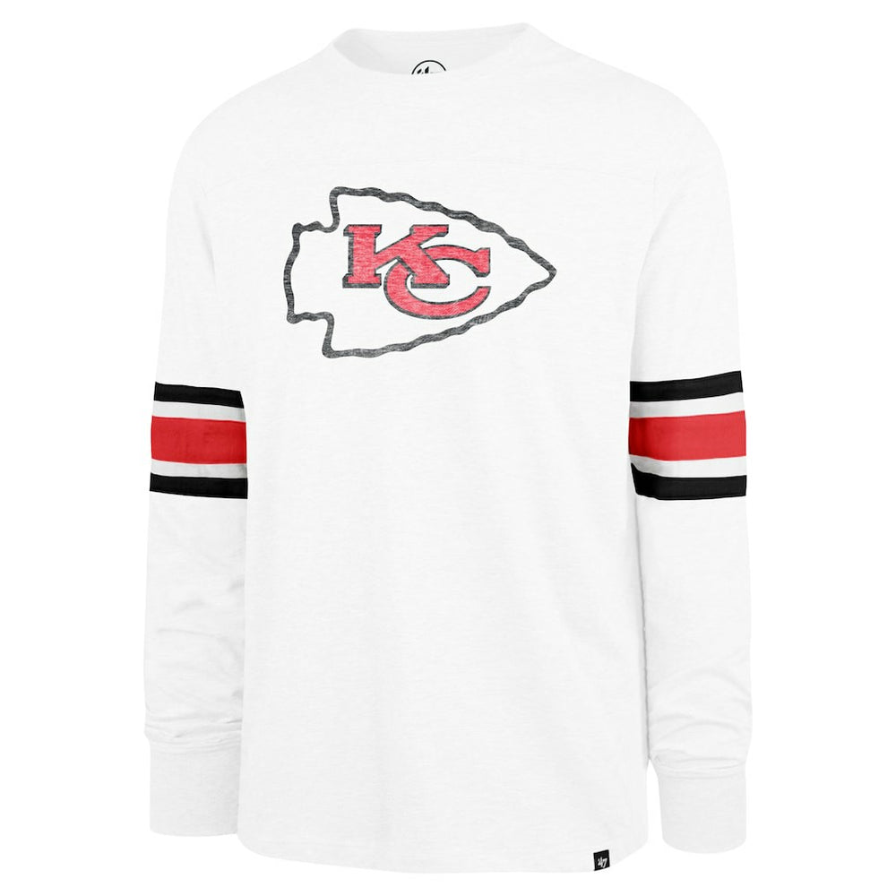 47 brand Kansas City Chiefs '47 Gridiron Premier Brex Long Sleeve T-Shirt White