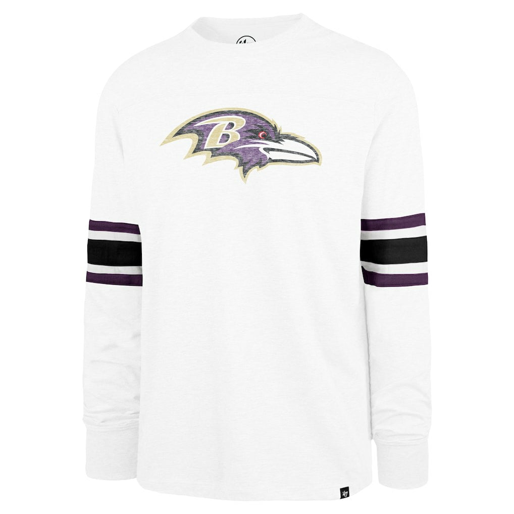 47 brand Baltimore Ravens '47 Gridiron Premier Brex Long Sleeve T-Shirt White