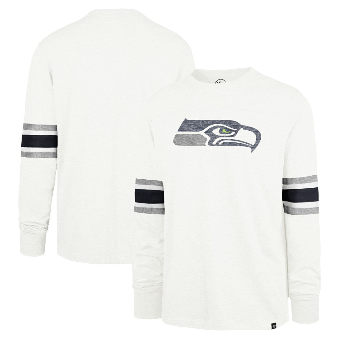 47 brand Seattle Seahawks '47 Gridiron Premier Brex Long Sleeve T-Shirt White