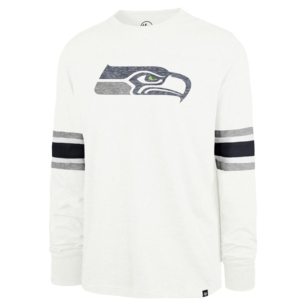 47 brand Seattle Seahawks '47 Gridiron Premier Brex Long Sleeve T-Shirt White